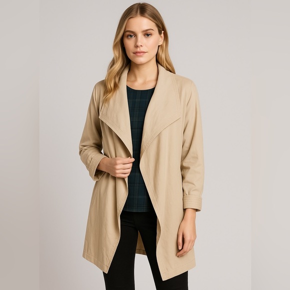 Max Studio Jackets & Blazers - Max Studio Beige Trench Coat